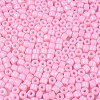 Opaque Baking Paint Glass Seed Beads SEED-T008-02G-3