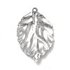 Non-Tarnish Textured 304 Stainless Steel Pendants STAS-P319-50P-2