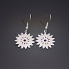 304 Stainless Steel Dangle Earrings for Women WGD83C1-01-1