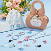 4 Sets Angle Shape Acrylic Pendants FIND-PH0009-11-5