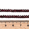 Natural Garnet Beads Strands G-K376-I01-3x4mm-5