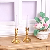 Alloy Candle Holder Miniature Ornaments PW-WG7A026-01-2