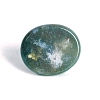 Natural Moss Agate with Brass Drawer Knobs PW-WG12323-06-1