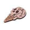 Single Face Printed Wood Pendants WOOD-B009-01L-2