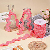 9 Yards Polyester Wavy Fringe Trim Ribbon OCOR-XCP0002-90A-4