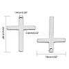 Tarnish Resistant 201 Stainless Steel Pendants LS-STAS-L232-022P-2
