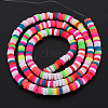 Handmade Polymer Clay Beads Strands CLAY-N008-043A-01-2