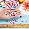 Beadthoven 480Pcs 12 Style Transparent Acrylic Beads TACR-BT0001-04-8