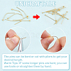 150Pcs 304 Stainless Steel Ball Head Pins STAS-UN0058-93D-G-4