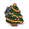 Christmas Tree Enamel Pins JEWB-M043-03C-1