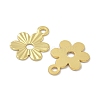 Rack Plating Brass Charms KK-G515-53F-G-2