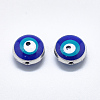 Alloy Enamel Beads ENAM-S117-08-2