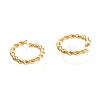 Brass Twisted Open Jump Rings KK-M207-01G-02-2