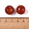 Natural Carnelian European Beads G-Q602-09C-02-3