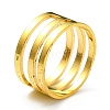 Brass Rings KK-O003-01G-3