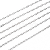 Brass Paperclip Chains CHC-T008-07P-1