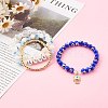 4Pcs 4 Styles Stretch Bracelets Sets BJEW-JB06217-2