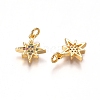 Brass Charms X-KK-I656-24G-2