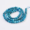 Natural Apatite Beads Strands G-F568-020-6mm-2