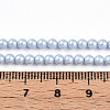 Baking Painted Pearlized Glass Pearl Bead Strands HY-N002-3mm-C04-5