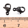 304 Stainless Steel Lobster Claw Clasps STAS-T065-9mm-34B-3