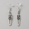 Bohemia Alloy Dangle Earrings for Women EJEW-WH0009-42A-1