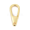 Brass Spring Gate Clasps KK-M311-24G-01-1