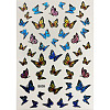 Laser Butterfly Nail Polish Foil Adhesive Decals MRMJ-T078-237I-1