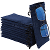 Beebeecraft 12Pcs Velvet Glasses Storage Drawstring Bag ABAG-BBC0001-16C-1