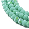 Opaque Glass Beads Strands EGLA-A035-P3mm-L14-3