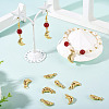 8Pcs Brass Pendants KK-TA0002-75-7