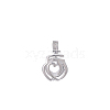 Hollow Brass Bead Cage Pendants LS-FIND-PW0024-27B-1