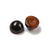 Natural Red  Tiger Eye Dyed & Heated Cabochons G-H309-03-49-2