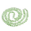 Transparent Glass Beads Strands GLAA-Q118-01A-B07-2