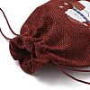 Christmas Theme Jute Cloth Storage Bags LS-ABAG-F010-01B-09-4