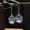 Alloy Dangle Earrings for Women WGCC49C-01-1