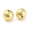 Rack Plating Eco-Friendly Brass Beads KK-M255-07C-G-2