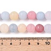 Frosted Natural White Jade Beads Strands G-T138-10mm-209A-5