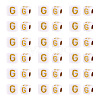 Opaque Acrylic Beads MACR-TAG0001-07G-3