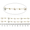 Handmade Natural Amazonite Chip Beaded Chains CHC-F020-09G-05-2