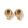 304 Stainless Steel Crimp Beads X-STAS-G361-02G-1