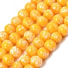 Handmade Lampwork Beads Strands LAMP-H071-01C-07-1