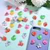 70Pcs 7 Style Transparent Resin Cabochons sgCRES-SZ0001-19-5