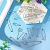 85Pcs 5 Styles Iron Kilt Pins IFIN-TADJ0001-01-4