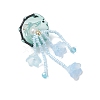Glass Seed Beaded Jellyfish Big Pendants PALLOY-MZ01166-4