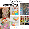 80G 10 Colors PVC Paillette Pendants FIND-SC0023-20D-7