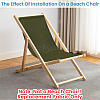 1Pc Chair Polycotton Cloth AJEW-GF0015-38K-4