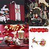 48Pcs 12 Styles Christmas Theme Opaque Resin Cabochons CRES-SC0002-54-5