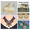   DIY Filigree Jewelry Making Finding Kit DIY-PH0010-86-4