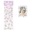 Flowers with Rabbits Paper Sticker PW-WGCFCFE-11-1